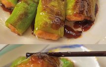 虎皮尖椒虾滑太赞了