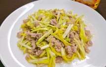 肉末韭黄｜超下饭