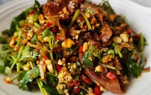 快手下饭菜❗️香菜拌肥牛