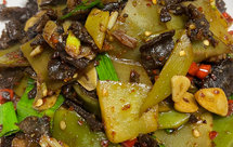 爆炒下饭湘菜21-腊牛肉炒莴笋