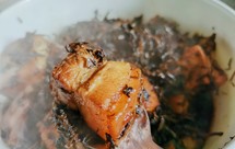 小时候的味道➔记忆中的梅干菜扣肉，也叫梅干菜烧（蒸）肉~超级下饭菜~