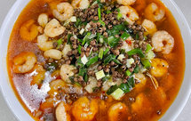 快手下饭菜水煮虾仁（亦可做水煮鱼片、水煮肉片）——中式一日三餐（一百七十八）