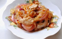 圆葱粉条炒肉片～简单美味下饭菜