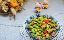 下饭菜：肉沫毛豆