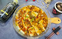 老少咸宜的家常蒸素菜～金针菇蒸豆腐