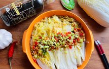 老少咸宜的家常蒸素菜～蒜蓉粉丝蒸娃娃菜