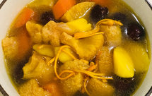 纯素美食｜养胃猴头菇山药汤