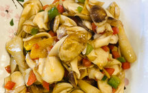 纯素美食｜双椒赤松茸