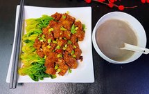 麻辣咸香酱炒面筋