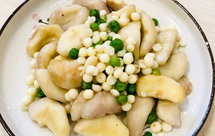 纯素美食｜菱角炒鸡头米