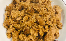 纯素美食｜粉蒸猴头菇