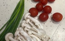 低脂纯素午餐——素旦糕和燕麦玉米浓汤