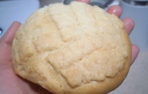 带菠萝馅的菠萝包（纯素）