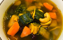 纯素美食｜贝贝南瓜胡萝卜汤