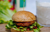 纯素•全麦奇亚籽汉堡（小美版）
