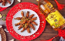 外焦里嫩的蒜香鸡翅