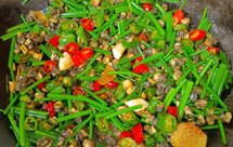 下酒好菜，香辣螺丝肉