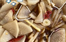 下酒菜萝卜小米椒凉菜/咸菜