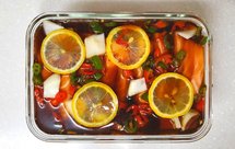 간장 연어장韩式酱三文鱼下酒菜