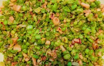 零失败的豆角炒鱿鱼