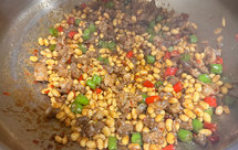 黄豆烧牛肉（川式）