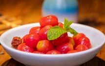 年夜饭中的小清新话梅小番茄