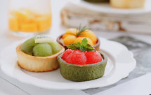 小清新水果奶酪塔