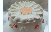 小清新生日蛋糕--小花蛋糕
