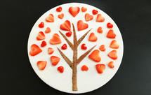 爱心树—创意水果拼盘