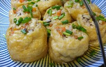 一端上桌就被秒光的时蔬肉沫酿油豆腐