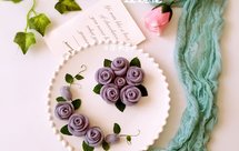 创意玫瑰花馒头