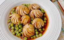 蚝汁青豌煮蘑菇｜年夜饭创意菜单