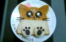 萌萌哒吐司创意