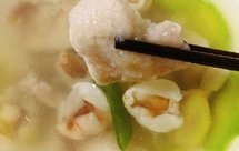 荔枝滑肉汤（清凉创意菜）