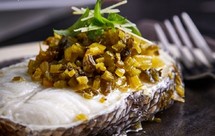 雪菜蒸鳕鱼，创意中餐/枸杞蒸鳕鱼，产后补给站