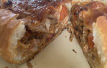 Pizza Subway 法棍面包鱿鱼鸡腿披萨深披萨创意菜