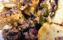 （简易版创意菜）辣白菜炒米肠