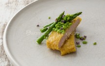 熊猫指南×大董创意菜之锅塌里脊小嫩豆芦笋