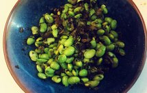 超级简单的创意菜：清炒毛豆糟菜