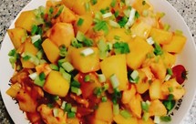 创意菜番茄土豆鸡肉