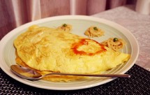 创意菜谱蛋包面