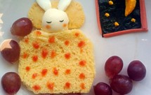 创意早餐(土司鸡蛋)