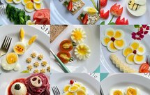 水煮蛋的各种摆盘造型（持续更新中）