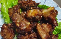 空气炸锅之蒜香排骨