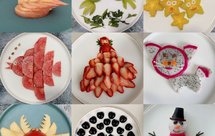 水果拼盘创意儿童摆盘草莓