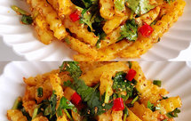 不用油炸的狼牙土豆条！一样好吃，秒杀小吃一条街！学会就能原地摆摊