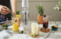 SS曼利气泡水机|夏日激爽气泡水饮料合集(话梅老盐凤梨气泡饮+青柠养乐多气泡饮+青橘葡萄气泡水)