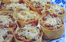 西式咸味小吃 -肉末煎饼