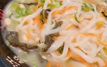 芝麻叶粉浆面条&糊涂面(河南小吃)