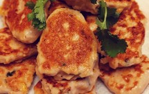 【阿城的玉米鸡肉煎饼】